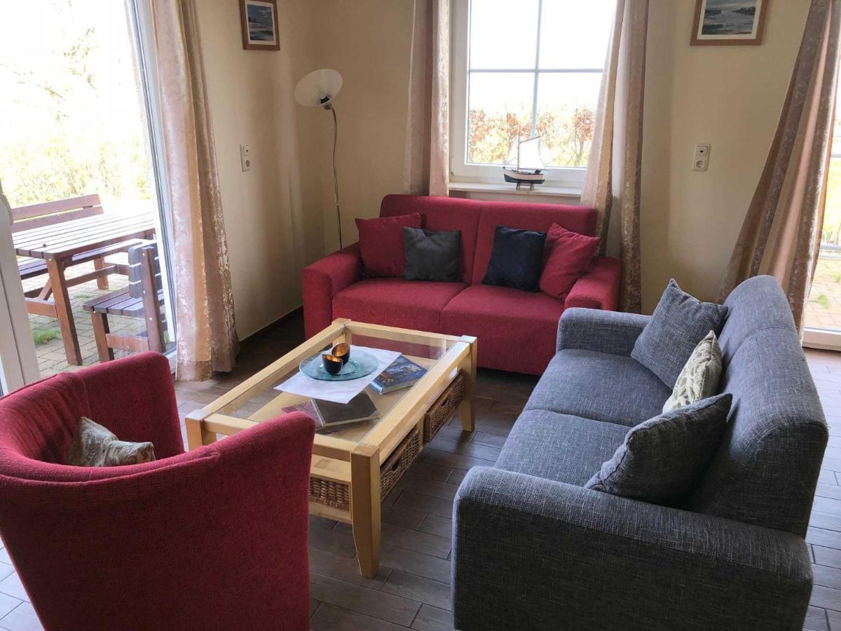 Ferienhaus Boddenblick Und Kranich Vieregge Dış mekan fotoğraf