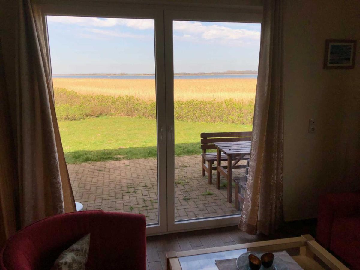 Ferienhaus Boddenblick Und Kranich Vieregge Dış mekan fotoğraf