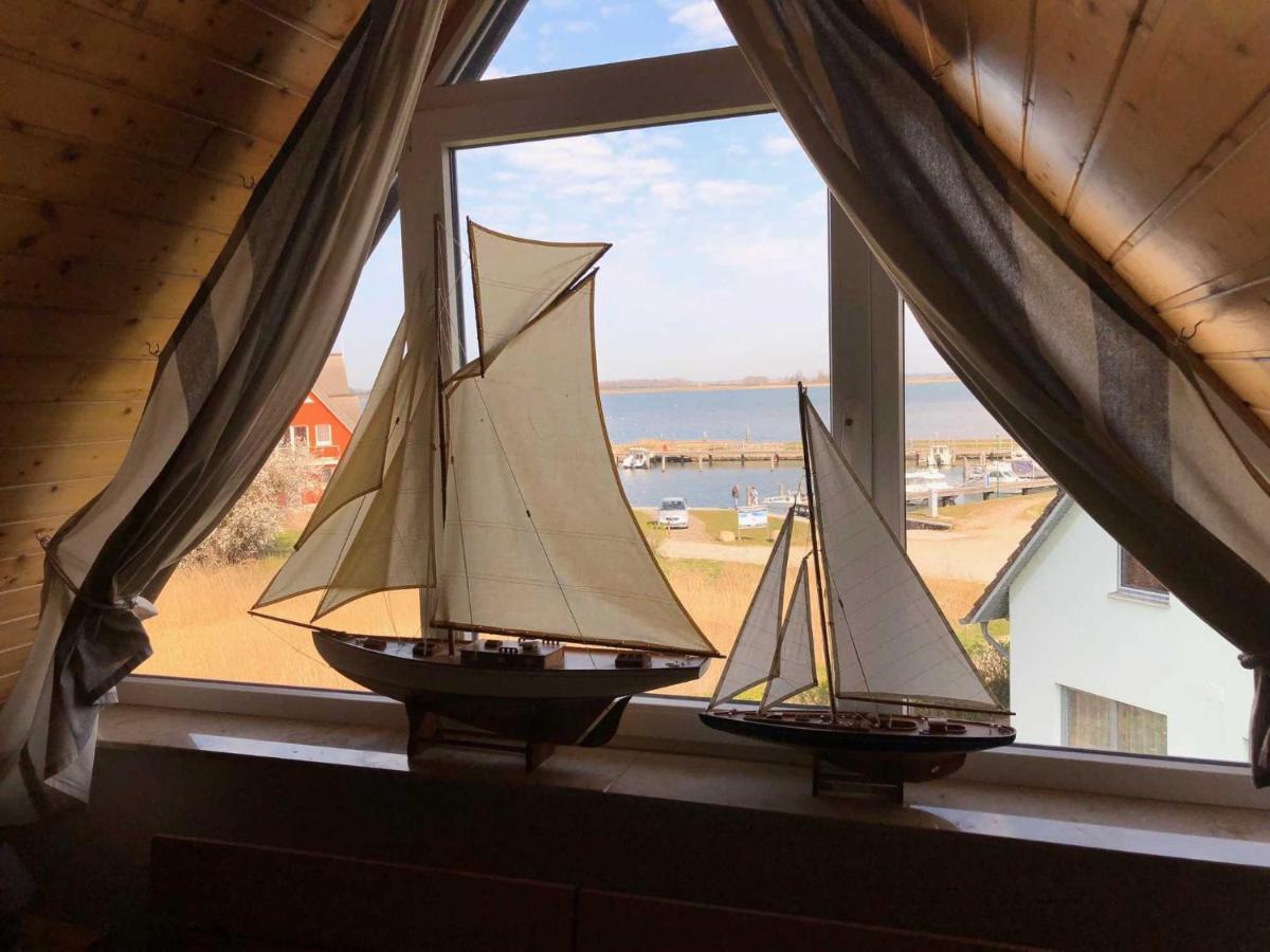 Ferienhaus Boddenblick Und Kranich Vieregge Dış mekan fotoğraf